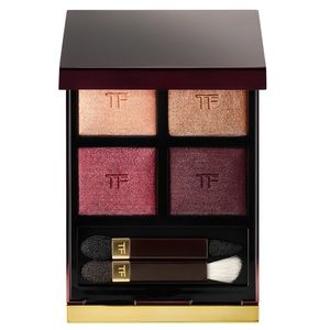 TOM FORD EYE COLOR QUAD EYESHADOW - 04 HONEYMOON - NEW WITH POUCH AND BOX